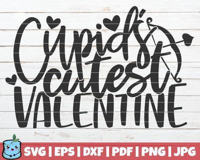 Cupid Cutest Valentine SVG MintyMarshmallows 