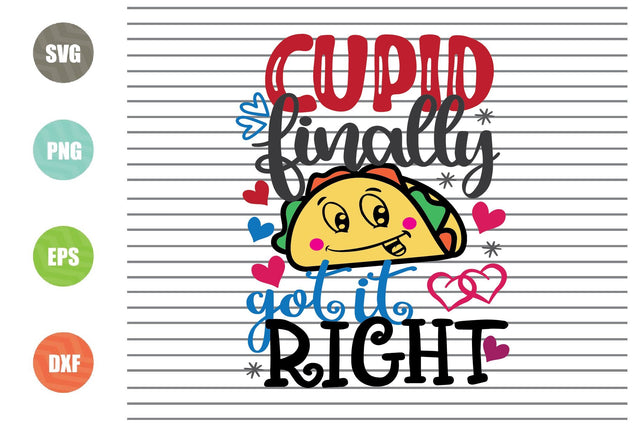 Cupid Finally Got It Right Svg Png Dxf Eps File SVG Artstoredigital 