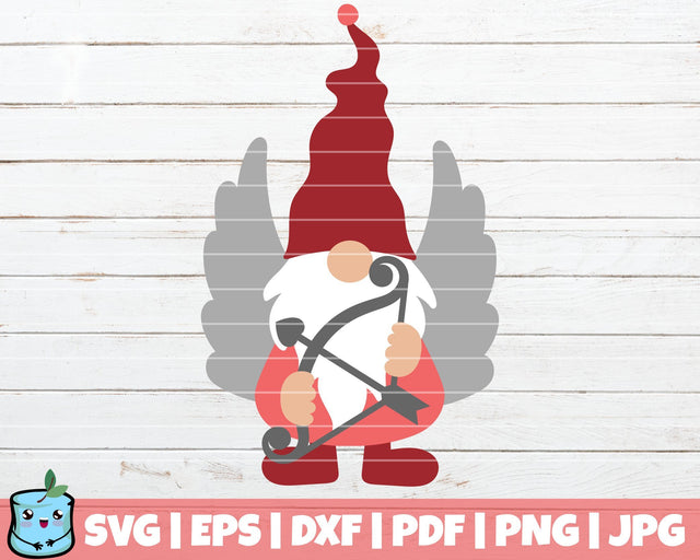 Cupid Gnome SVG MintyMarshmallows 