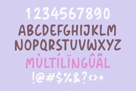 Cupid Gummies a Sweet and Cute Handbrushed Font Font Balpirick 