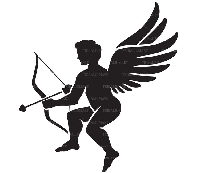 Cupid icon SVG TribaliumArtSF 