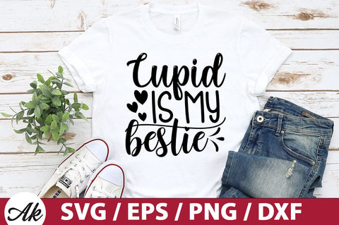 Cupid is my bestie SVG SVG akazaddesign 