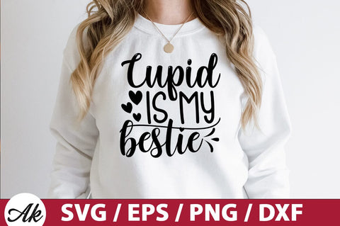 Cupid is my bestie SVG SVG akazaddesign 