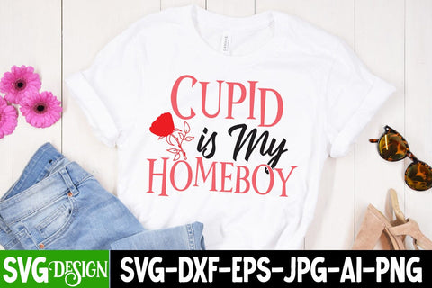 Cupid is my Homeboy SVG Cut File SVG BlackCatsMedia 