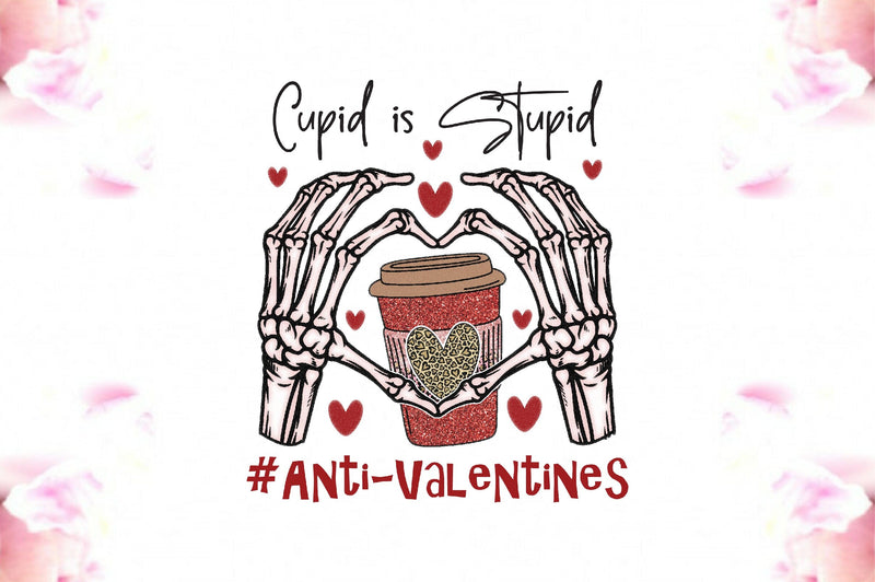Cupid is Stupid Anti-Valentines Sublimation Jagonath Roy 