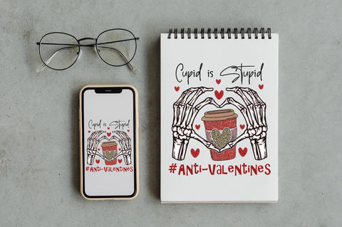 Cupid is Stupid Anti-Valentines Sublimation Jagonath Roy 