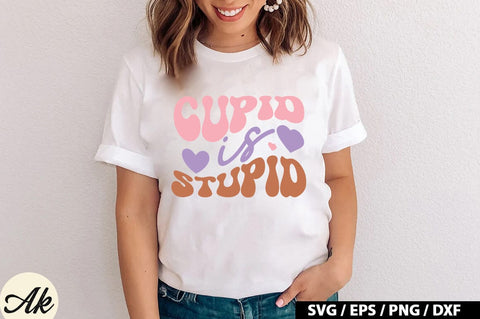 Cupid is stupid Retro SVG SVG akazaddesign 