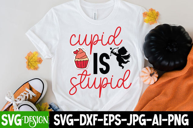 Cupid is Stupid SVG Cut File,Happy Valentine's Dya Sublimation Bundle ,Valentine Day Sublimation Design, Valentine Day PNG , Valentines Svg Mega Bundle. Valentine's Day Svg Bundle. Valentine Quotes Svg. Funny Valentine's Day Designs. Love Svg SVG BlackCatsMedia 