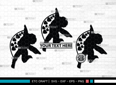 Cupid Monogram, Cupid Silhouette, Cupid SVG, Valentines Cupid Svg, Angel Svg, Love Svg, SB00350 SVG ETC Craft 