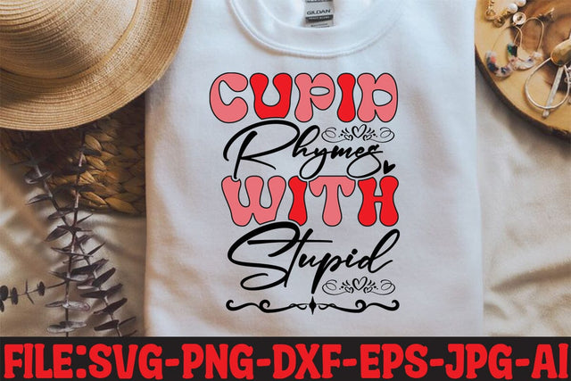 Cupid Rhymes With Stupid SVG MStudio 