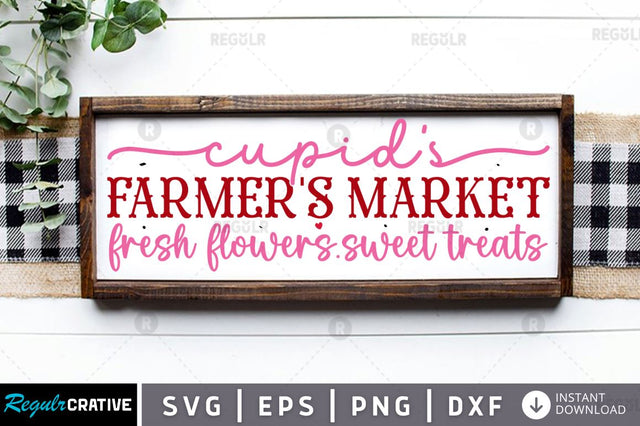 Cupid s farmer s market fresh SVG SVG Regulrcrative 
