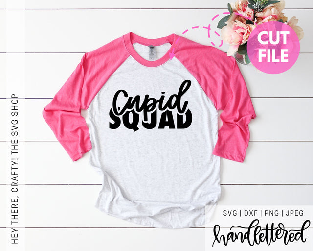 Cupid Squad | SVG, PNG, DXF, JPG SVG Hey There, Crafty! 