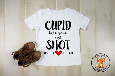 Cupid Take Your Best Shot | Valentine's day | SVG PNG DXF SVG RedFoxDesignsUS 