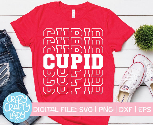 Cupid | Valentine's Day SVG Cut File SVG Crazy Crafty Lady Co. 