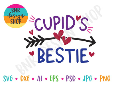 Cupid's Bestie SVG SVG BNRDesignShop 