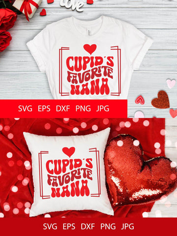 Cupid's Favorite Nana SVG PNG Free For Commercial Use SVG Sintegra 