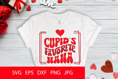 Cupid's Favorite Nana SVG PNG Free For Commercial Use SVG Sintegra 