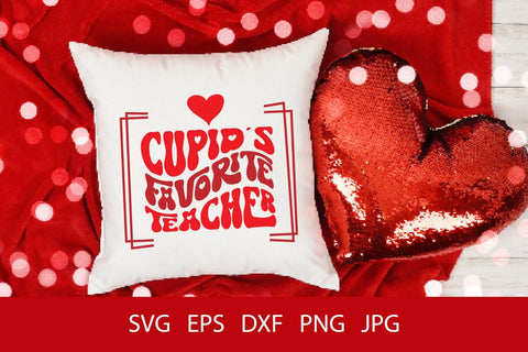Cupid's Favorite Teacher SVG PNG Free For Commercial Use SVG Sintegra 