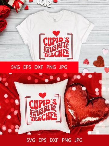 Cupid's Favorite Teacher SVG PNG Free For Commercial Use SVG Sintegra 