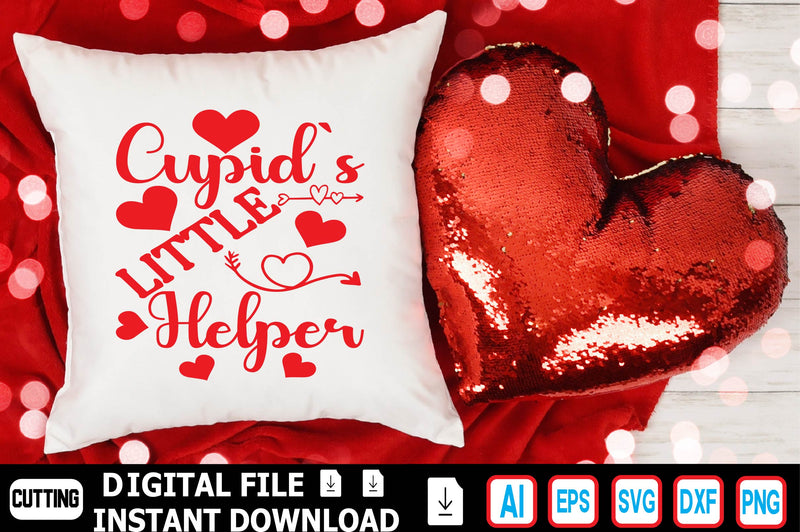 Cupid`s Little Helper SVG Craftlabsvg24 