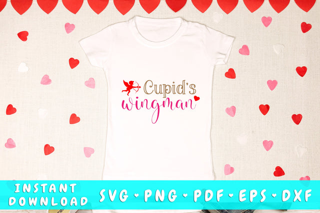 Cupid's Wingman SVG SVG HappyDesignStudio 