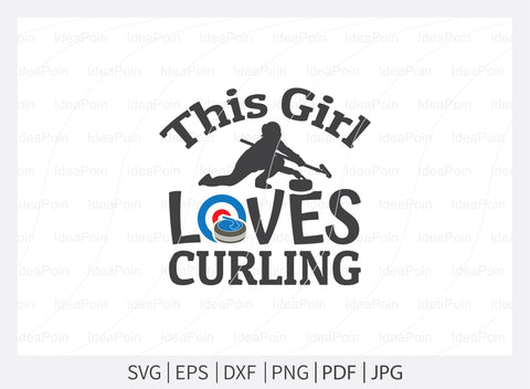 Curling Sport svg, Curling t-shirt design, Curling Legend svg, Curling quotes, Cut Files for Crafters, Curling winter sports svg SVG Dinvect 