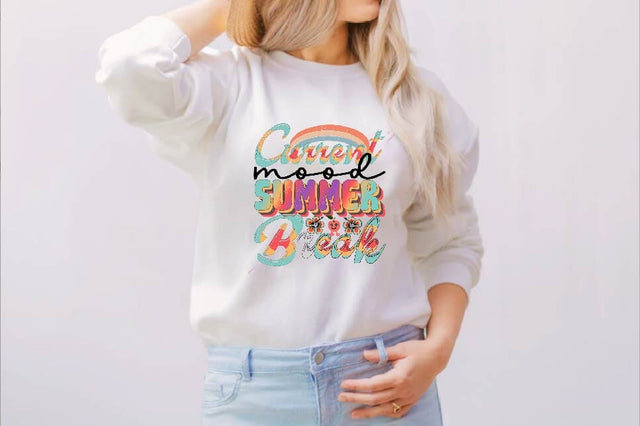 Current Mood Summer Break Sublimation SVGArt 