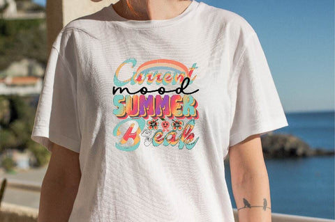 Current Mood Summer Break Sublimation SVGArt 
