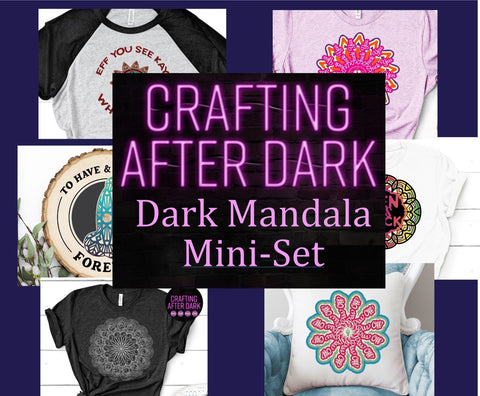 Curse Mandala Mini Set SVG Design Bundle SVG Crafting After Dark 