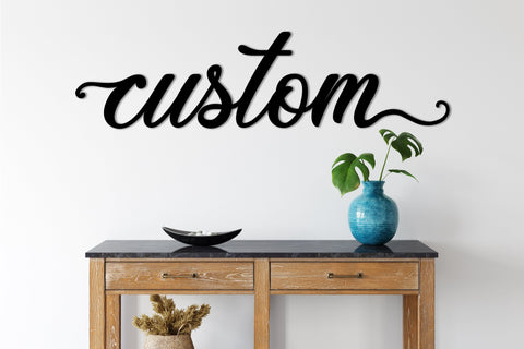 CUSTOM Laser Cut Files, Wood Sign SVG, 3D Designs SVG LaserCutano 