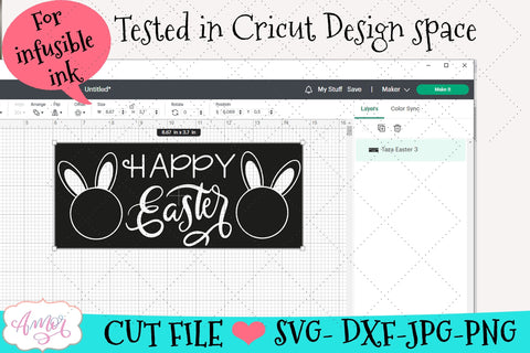 Customizable Easter Mug Wrap SVG for Cricut infusible ink SVG Amorclipart 