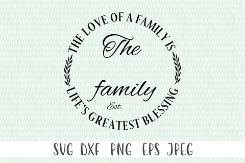 Customizable Monogram Last Name SVG - Farmhouse Sign SVG, Last Name SVG SVG Simply Cutz 