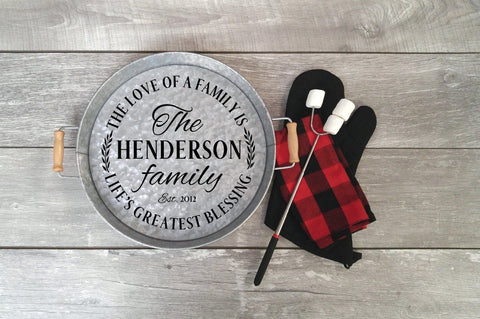 Customizable Monogram Last Name SVG - Farmhouse Sign SVG, Last Name SVG SVG Simply Cutz 