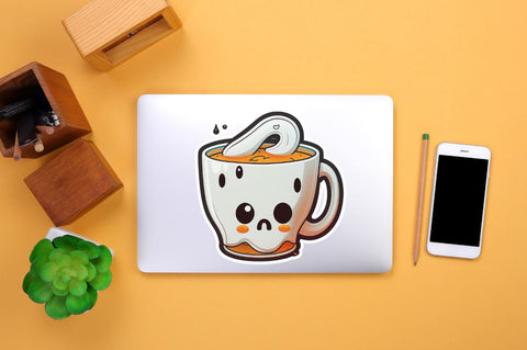 Cute And Creepy Mug Halloween Sticker Bundle Sublimation Regulrcrative 