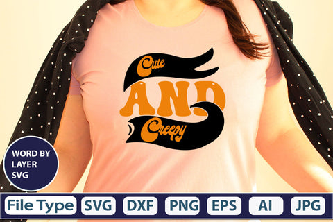 Cute And Creepy SVG Cut File SVG DesignPlante 503 