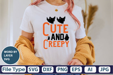 Cute And Creepy SVG Cut File SVG DesignPlante 503 