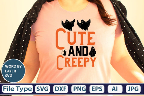Cute And Creepy SVG Cut File SVG DesignPlante 503 