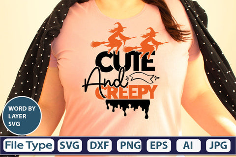 Cute And Creepy SVG Cut File SVG DesignPlante 503 