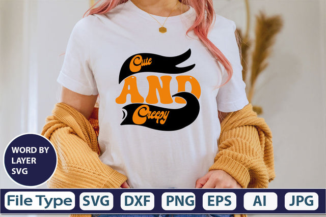 Cute And Creepy SVG Cut File SVG DesignPlante 503 