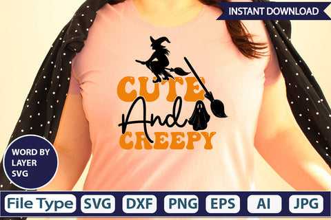 Cute And Creepy SVG Cut File SVG DesignPlante 503 