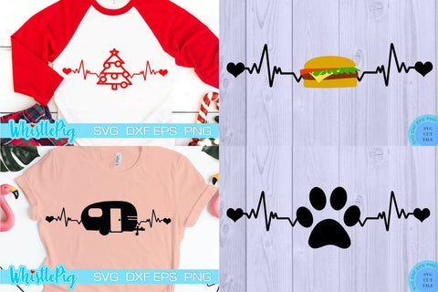 Cute and Funny Heartbeat Svg Bundle Heartbeat Svg Heartbeat Funny Svg Bundle Cute Svg Bundle Funny Svg Bundle Food Svg Drinking Svg Paw SVG Whistlepig Designs 