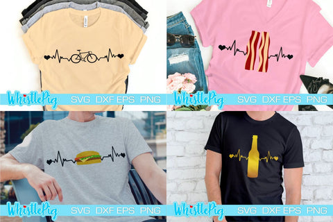 Cute and Funny Heartbeat Svg Bundle Heartbeat Svg Heartbeat Funny Svg Bundle Cute Svg Bundle Funny Svg Bundle Food Svg Drinking Svg Paw SVG Whistlepig Designs 