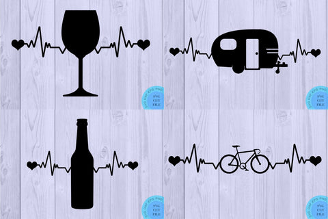 Cute and Funny Heartbeat Svg Bundle Heartbeat Svg Heartbeat Funny Svg Bundle Cute Svg Bundle Funny Svg Bundle Food Svg Drinking Svg Paw SVG Whistlepig Designs 