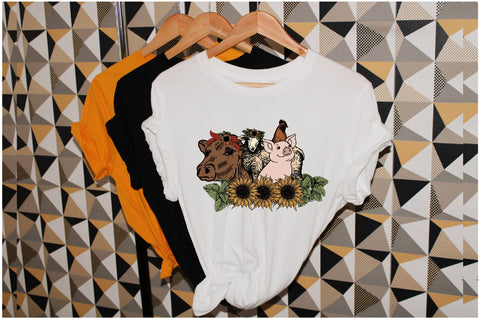 Cute Animal Autumn Farm Sublimation Sublimation Jagonath Roy 