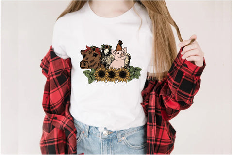 Cute Animal Autumn Farm Sublimation Sublimation Jagonath Roy 