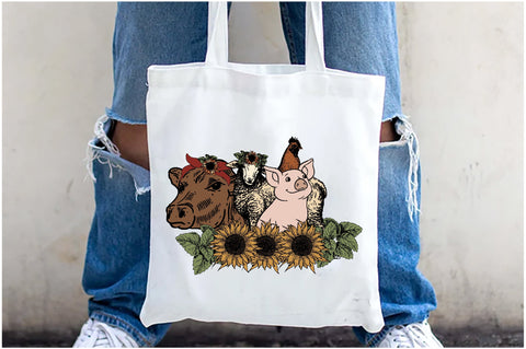 Cute Animal Autumn Farm Sublimation Sublimation Jagonath Roy 