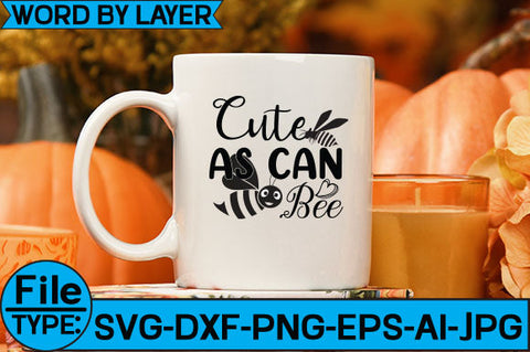 Cute As Can Bee SVG Cut File SVG Studio Innate 