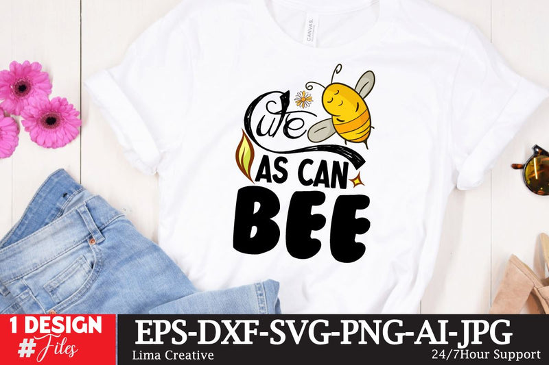 Cute As Can Bee SVG Insomnia Std 