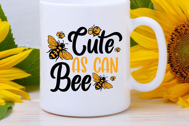 Cute as can bee SVG SVG DESIGNISTIC 