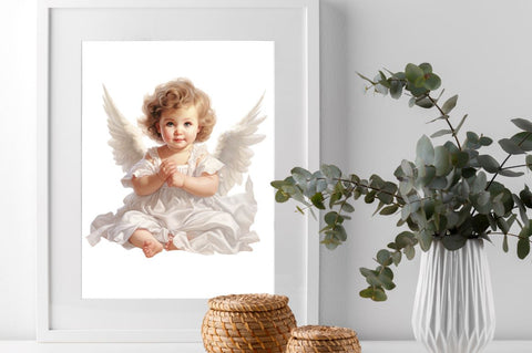 Cute Baby Angels Sublimation Bundle Sublimation Regulrcrative 